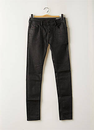 Jeans coupe slim slim taille normale noir DIESEL homme