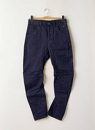 Pantalon slim tissage popeline taille normale bleu G STAR homme