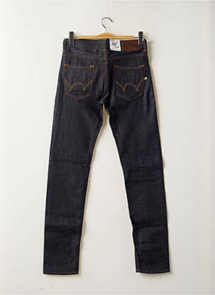 Jeans coupe slim fermeture boutonnée sur le devant bleu EDWIN homme