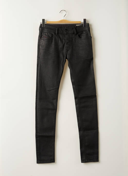 Jeans coupe slim fermeture boutonnée sur le devant taille normale noir DIESEL homme