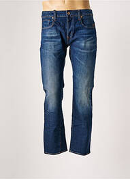 Jeans coupe droite fermeture boutonnée sur le devant taille normale bleu G STAR homme