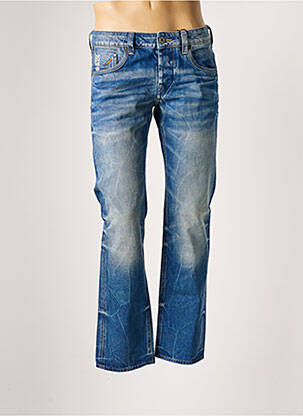 Jeans coupe droite fermeture boutonnée sur le devant taille normale bleu G STAR homme