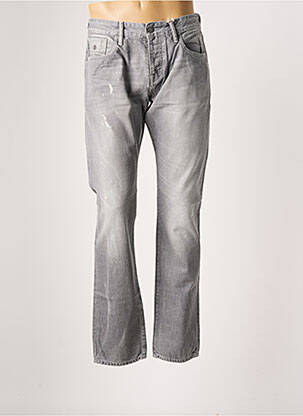 Jeans coupe slim gris SCOTCH & SODA pour homme
