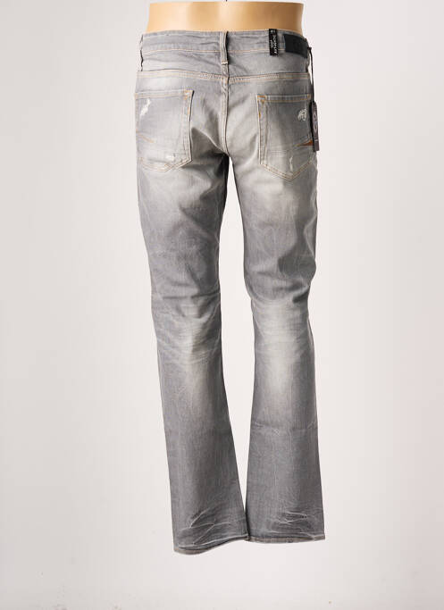 Jeans coupe slim gris LE TEMPS DES CERISES pour homme