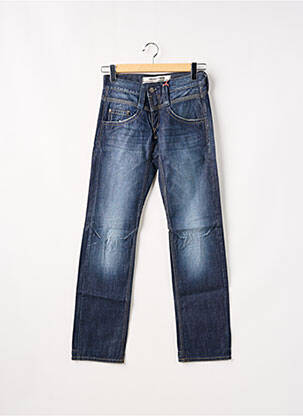 Jeans coupe large fermeture boutonnée sur le devant taille normale bleu FREEMAN T.PORTER homme