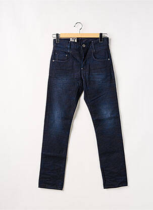 Jeans coupe slim fermeture boutonnée sur le devant taille normale bleu G STAR homme