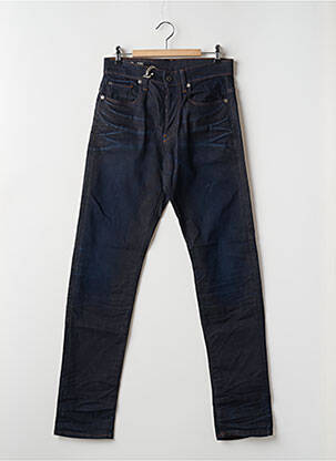 Jeans coupe slim fermeture boutonnée sur le devant taille normale bleu G STAR homme
