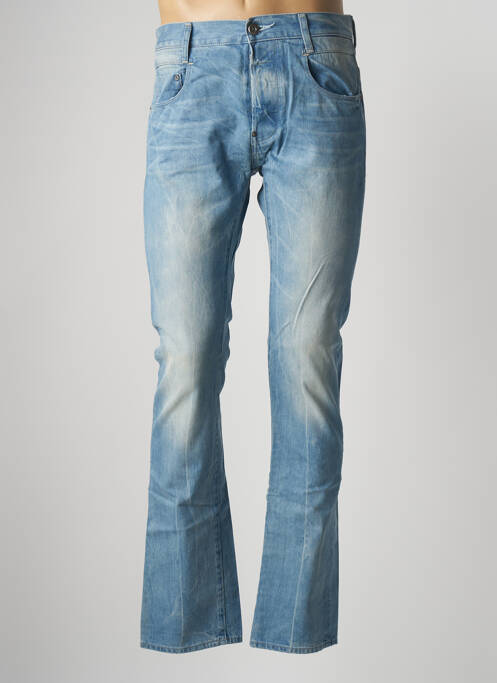 Jeans coupe slim fermeture boutonnée sur le devant taille normale bleu G STAR homme
