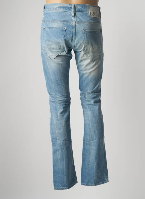 Jeans coupe slim fermeture boutonnée sur le devant taille normale bleu G STAR homme