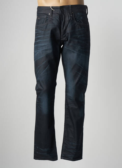 Jeans coupe droite tissage toile taille normale bleu G STAR homme