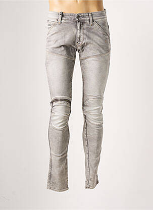 Jeans skinny taille basse taille basse gris G STAR homme