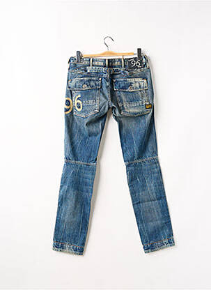 Jeans coupe slim slim taille basse bleu G STAR homme