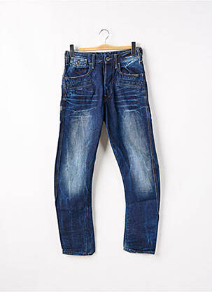 Jean coupe mom fermeture boutonnée sur le devant taille normale bleu G STAR homme