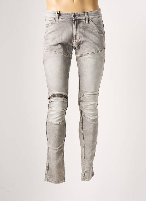 Jeans skinny taille basse taille basse gris G STAR homme