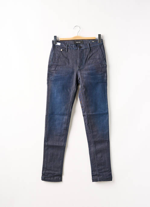 Pantalon chino stretch taille normale bleu REPLAY homme