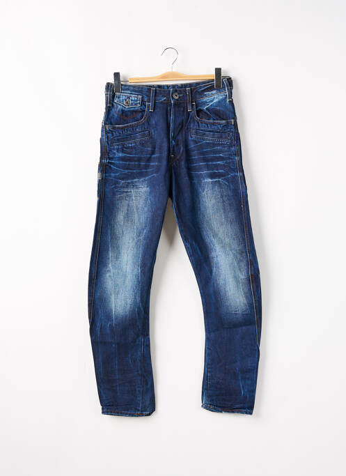 Jean coupe mom fermeture boutonnée sur le devant taille normale bleu G STAR homme