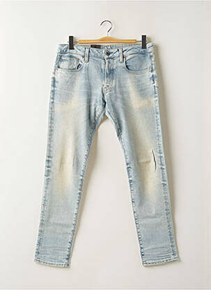 Jeans coupe slim fermeture boutonnée sur le devant taille normale bleu G STAR homme
