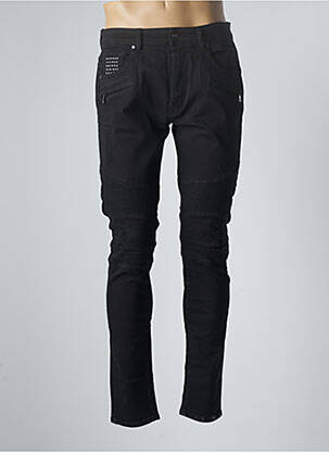 Jeans coupe slim slim taille basse noir UNIQUE DNM homme