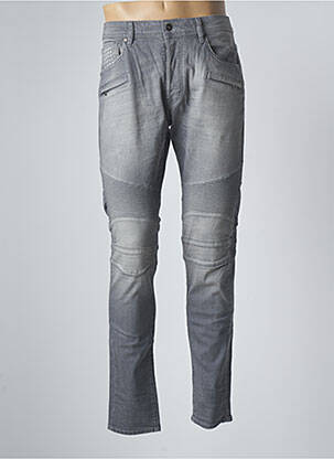 Jeans coupe slim slim taille basse gris UNIQUE DNM homme