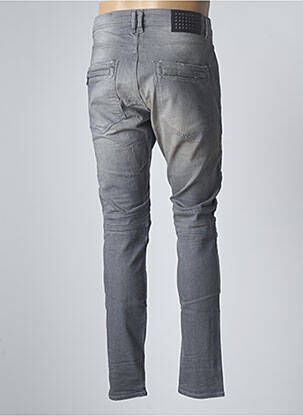 Jeans coupe slim slim taille basse gris UNIQUE DNM homme