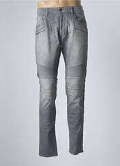 Jeans coupe slim gris UNIQUE DNM pour homme seconde vue