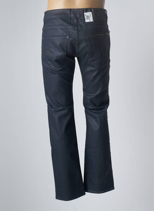 Jeans coupe droite fermeture zippée sous rabat boutonné taille normale bleu G STAR homme