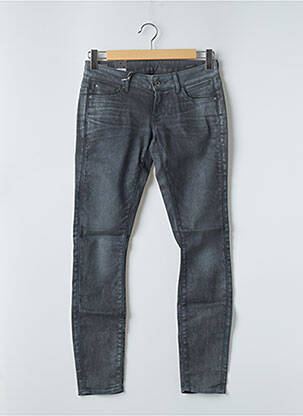 Jeans skinny stretch taille normale gris G STAR homme