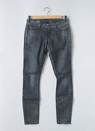 Jeans skinny stretch taille normale gris G STAR homme