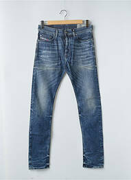 Jeans coupe slim slim taille normale bleu #127344 homme