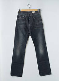 Jeans coupe droite tissage toile taille normale gris G STAR homme