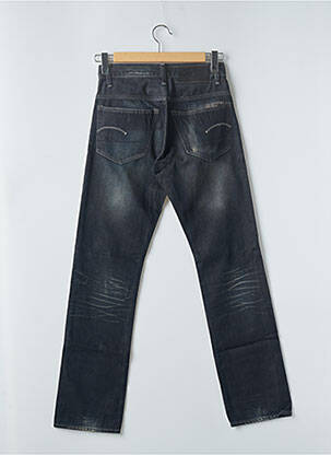 Jeans coupe droite tissage toile taille normale gris G STAR homme