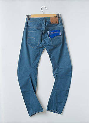 Pantalon slim tissage popeline taille normale bleu G STAR homme