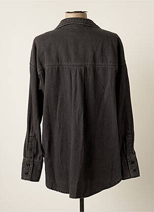Chemisier manches longues manches longues gris FIVE femme