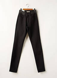 Pantalon slim taille élastique taille normale noir PARA MI femme
