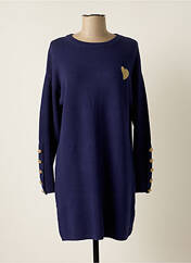 Robe pull bleu EXQUISS'S pour femme seconde vue