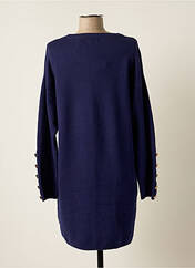 Robe pull bleu EXQUISS'S pour femme seconde vue