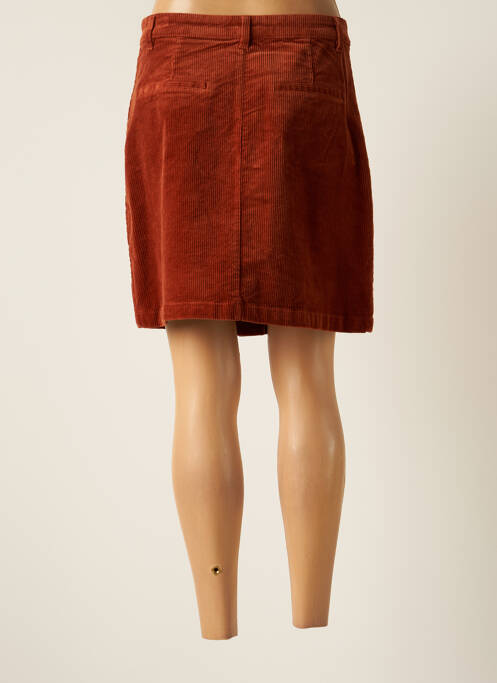 Jupe courte marron C'EST BEAU LA VIE pour femme