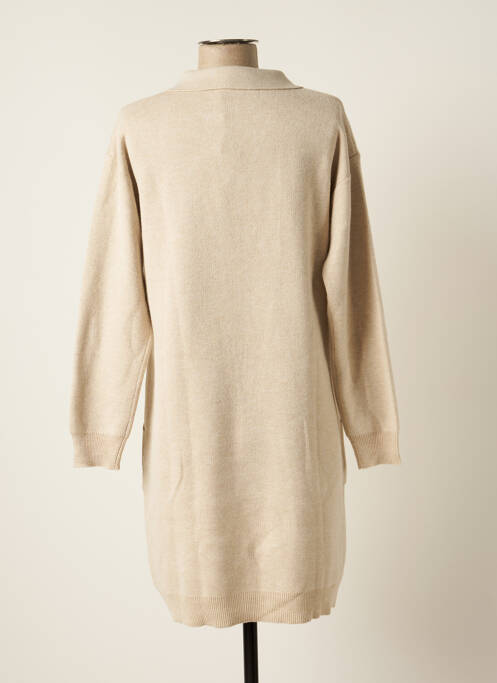 Robe pull beige DIPLODOCUS pour femme
