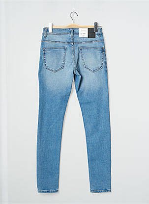 Jeans skinny taille normale taille normale bleu BONOBO femme