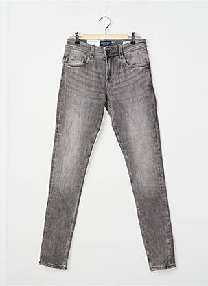Jeans skinny taille normale taille normale gris BONOBO femme