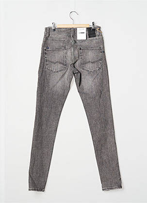 Jeans skinny taille normale taille normale gris BONOBO femme