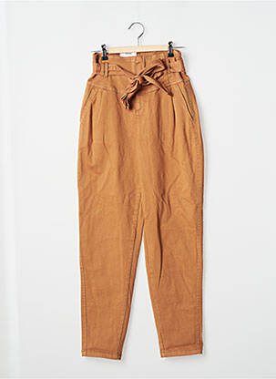 Pantalon slim marron BONOBO pour femme