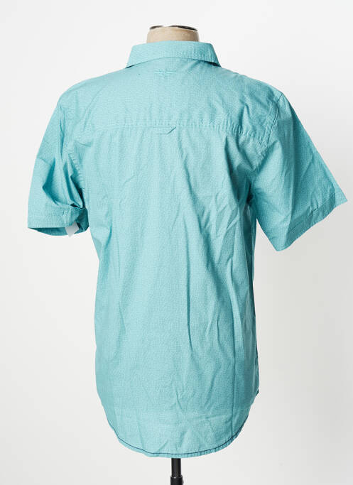 Chemise manches courtes vert HERO BY JOHN MEDOOX pour homme