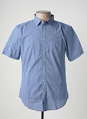 Chemise manches courtes bleu STOOKER pour homme