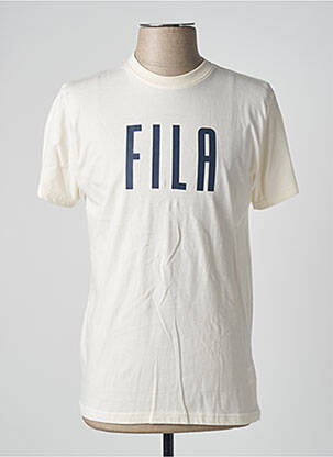 T-shirt beige FILA pour homme