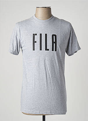 T-shirt gris FILA pour homme