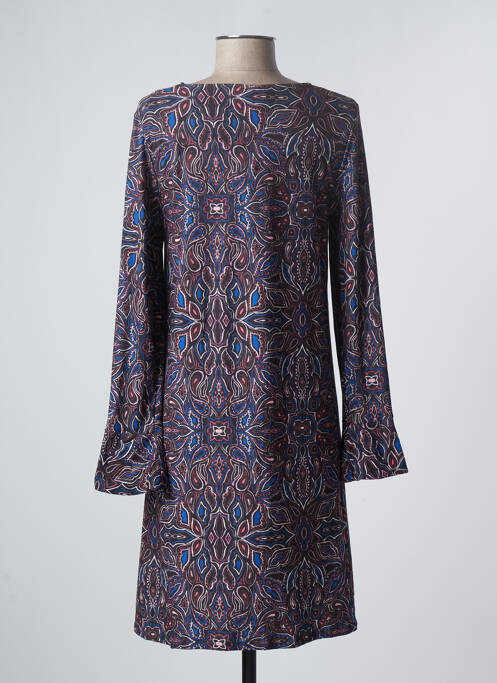 Robe mi-longue manches longues manches longues noir LA FIANCEE DU MEKONG femme