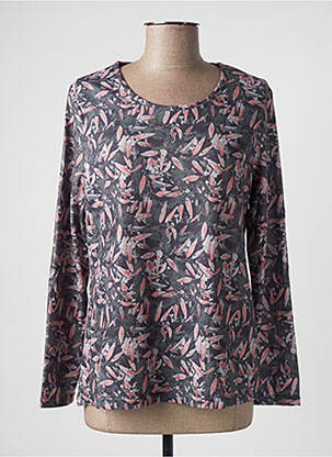 Pull coupe droite manches longues rose DAMART femme