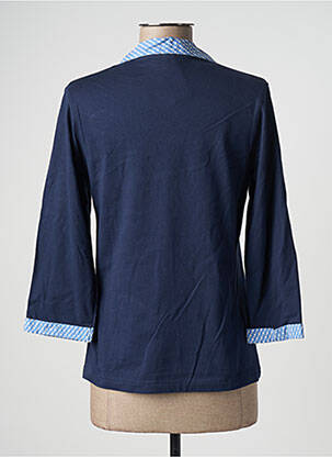 T-shirt imprimé fantaisie bleu DAMART femme