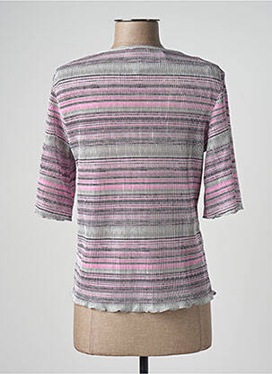 Top stretch manches 3/4 rose DAMART femme